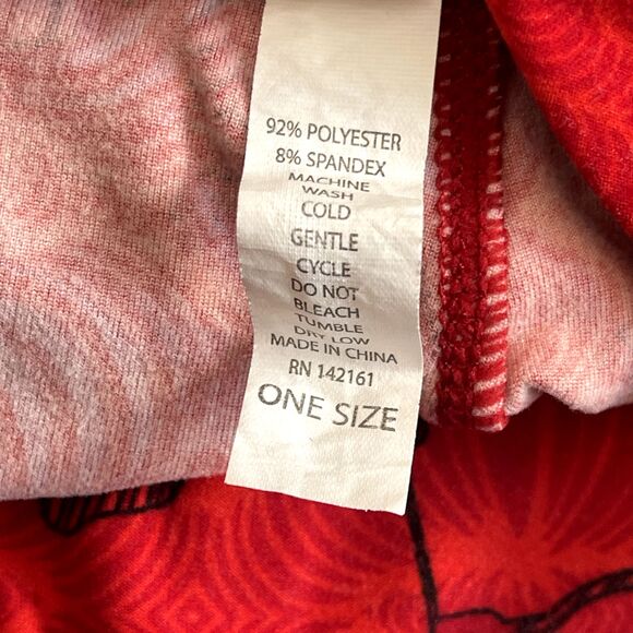 Lularoe VALENTINES DAY CUPID OS One Size‎ Leggings - Picture 5 of 5